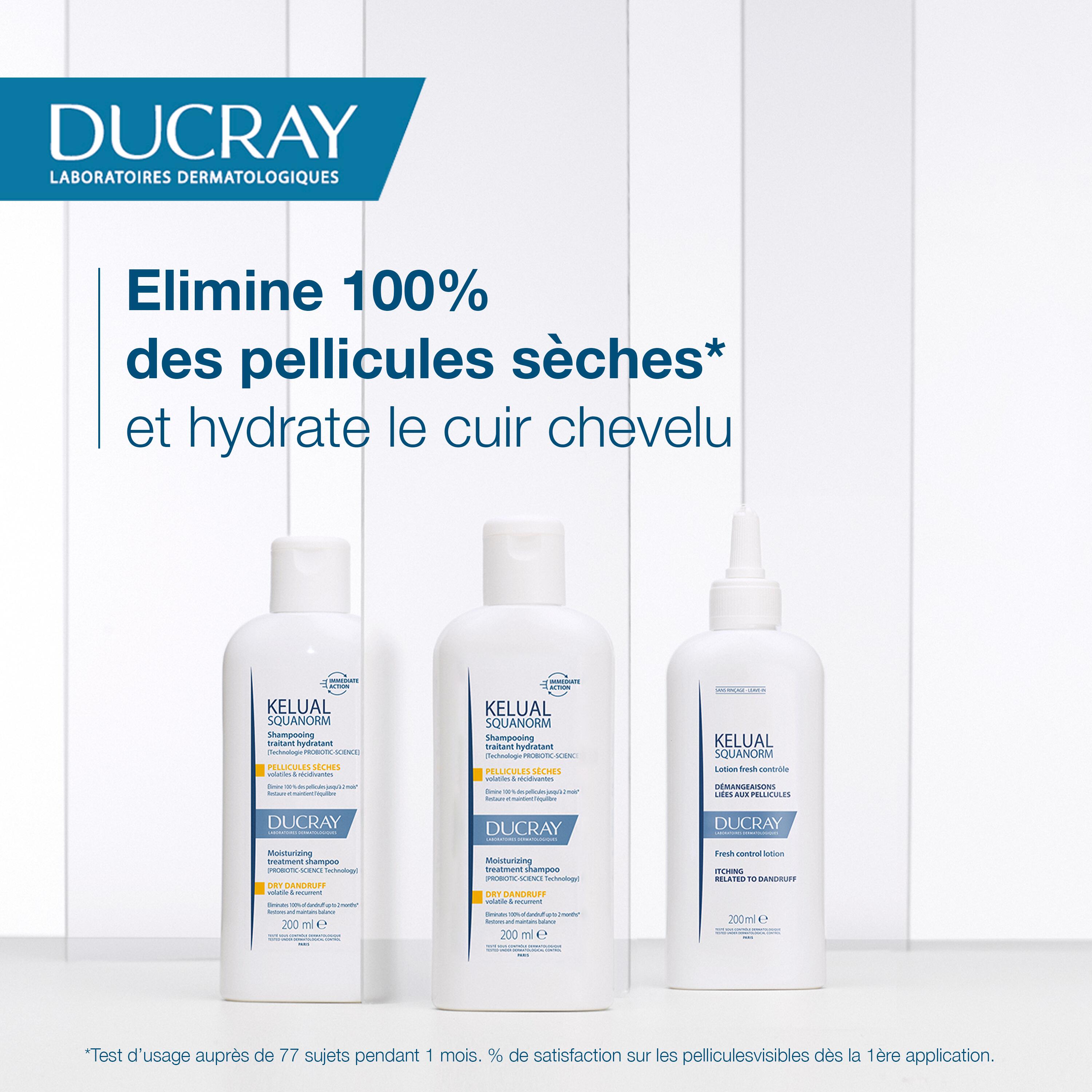 Ducray Kelual Squanorm Shampoing Traitant Pellicules Seches 200ml