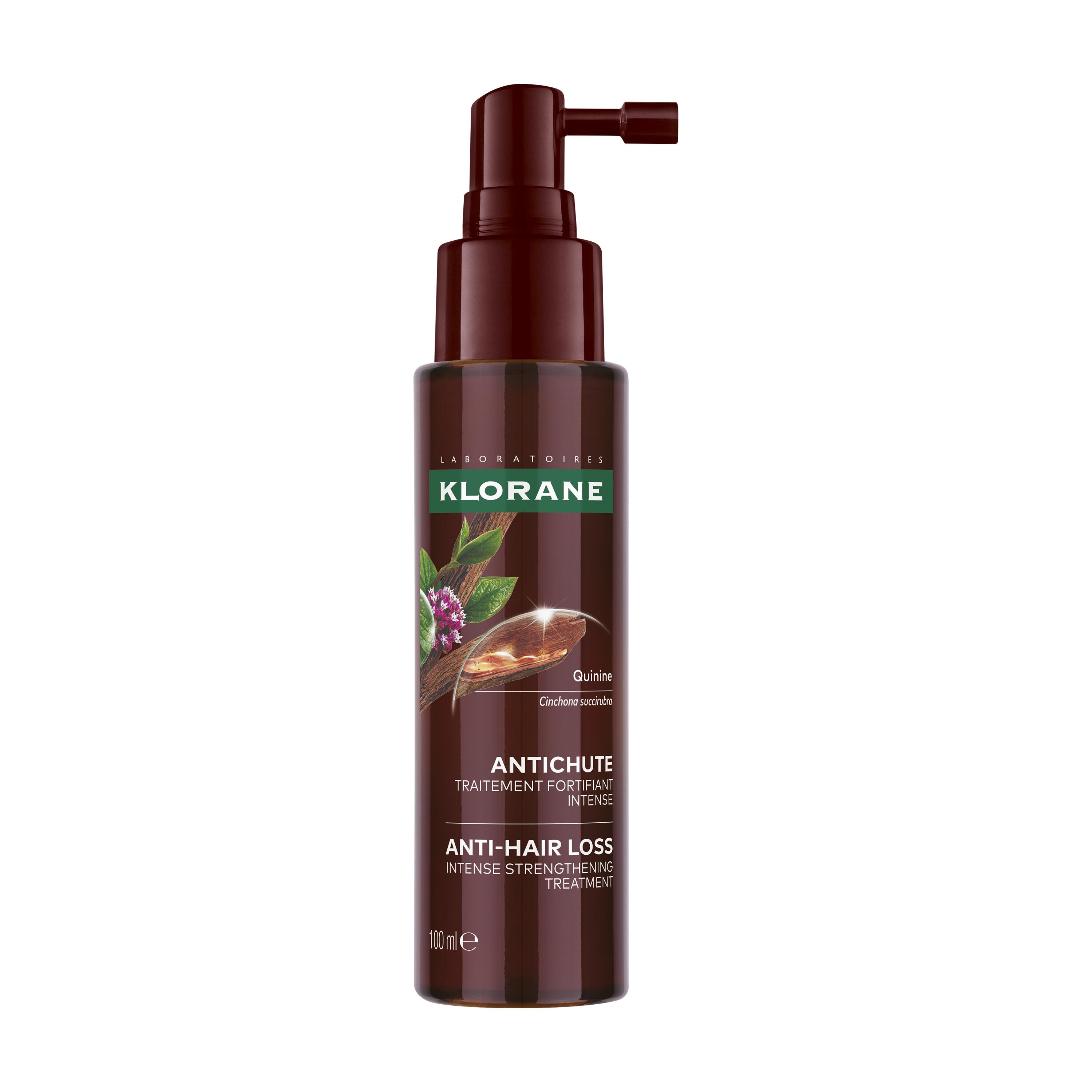 Klorane - Traitement Antichute fortifiant intense à la Quinine médicinale - Chute 100 ml