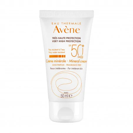 AVENE SOLAIRES CRÈME 50 BLANCHE MINERALE 50ML
