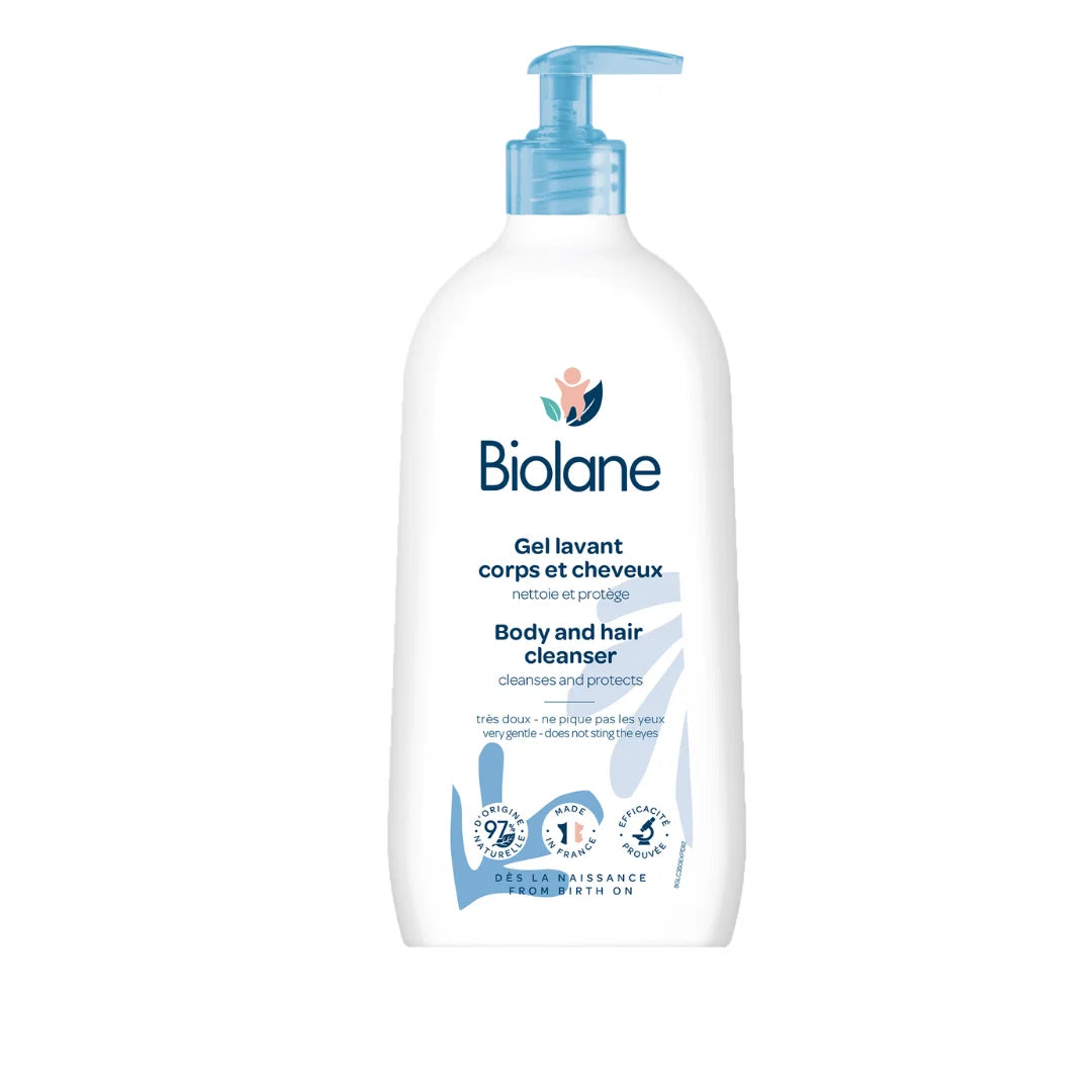 BIOLANE GEL LAVANT CORPS ET CHEVEUX 200ML