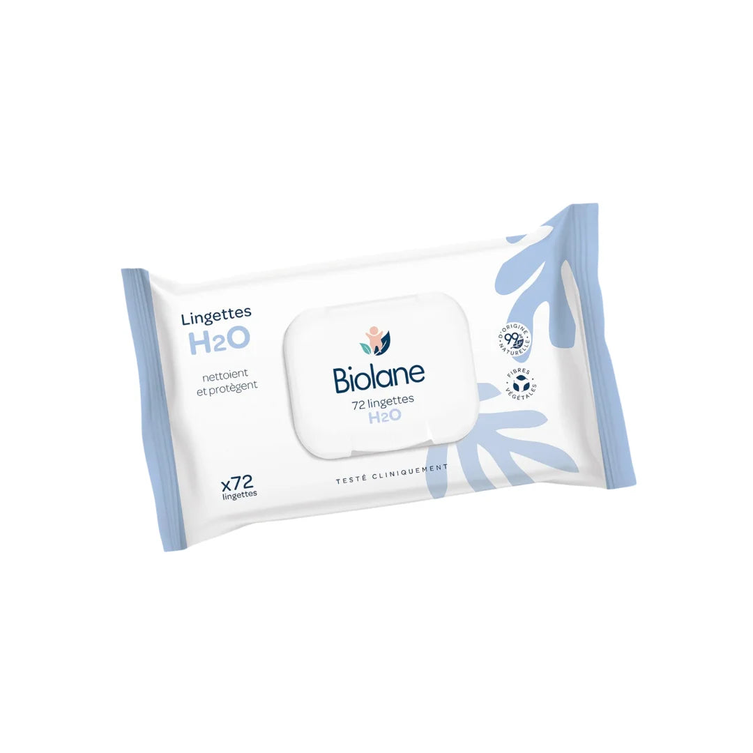 BIOLANE LINGETTES H2O 72 Pieces