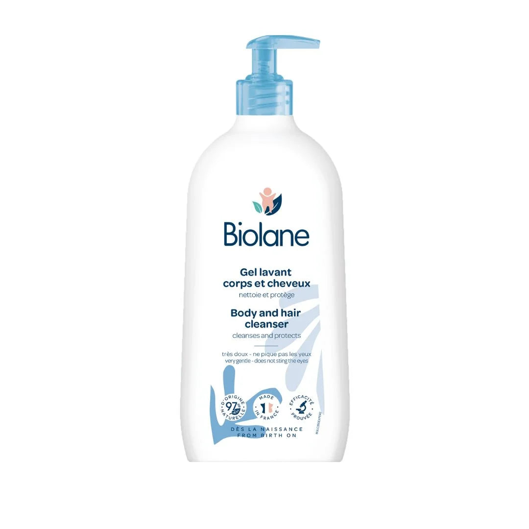 BIOLANE GEL LAVANT CORPS ET CHEVEUX 350ML