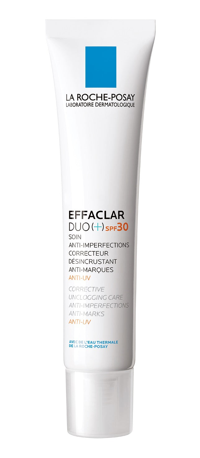 La Roche-Posay Effaclar Duo+ Soin Anti-Imperfections SPF30 | Peau Grasse Acnéique | 40ml