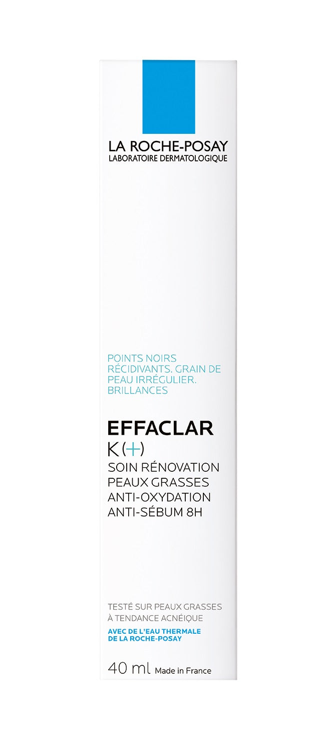 La Roche-Posay Effaclar K+ Soin Anti-Oxydant et Anti-Sébum Peau Grasse | 40ml
