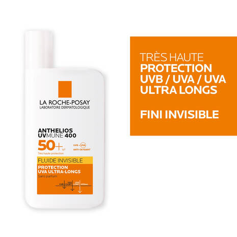 FESTIVAL  La Roche-Posay : Anthelios Fluide Invisible + Sérum vitamine c12 10ml OFFERT
