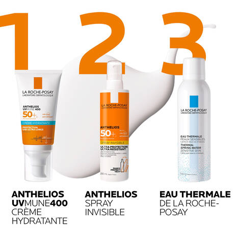 FESTIVAL LA ROCHE POSAY  Anthelios Crème Fondante + Hyalu B5 Offert