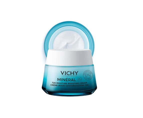 Vichy - Minéral 89 Crème Boost d’Hydratation 72H Tous Types de Peaux | 50ml