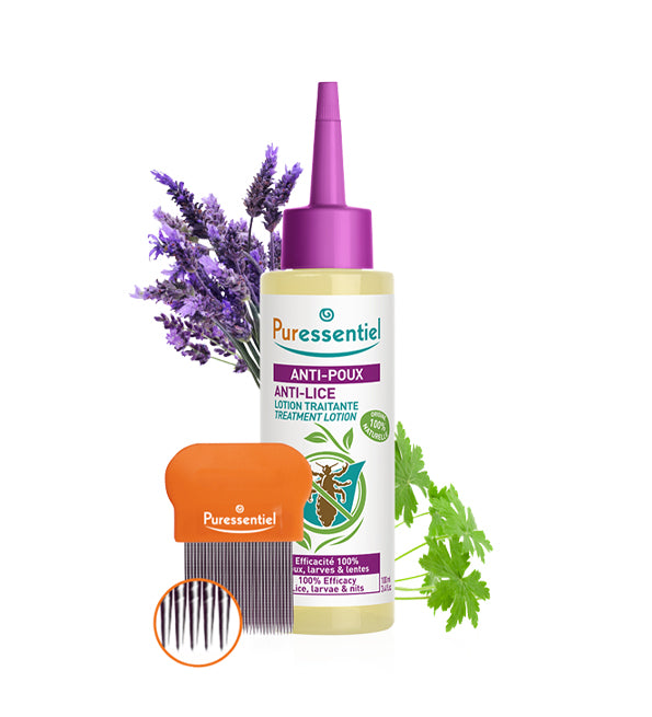PURESSENTIEL LOTION ANTI-POUX 100 ML + PEIGNE
