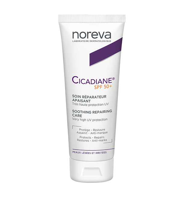 NOREVA CICADIANE SOIN RÉPARATEUR APAISANT SPF50+ 40 ml