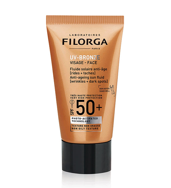 FILORGA UV-Bronze Visage Fluide Solaire Anti-Âge SPF50+ - 40 ml