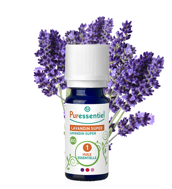 PURESSENTIEL HUILE ESSENTIELLE LAVANDIN SUPER BIO 10ML