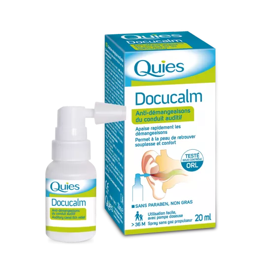QUIES SPRAY ANTI-DÉMANGEAISON DOCUCALM FLACON  20ML