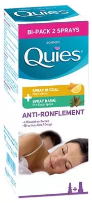 QUIES BIPACK SPRAY BUCCAL + NASAL AR Flacon 70 + 15 ml