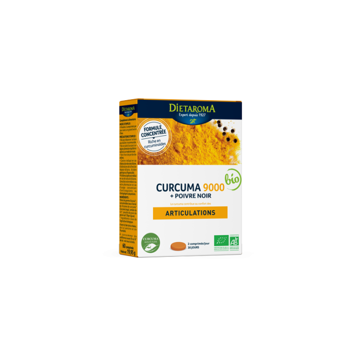 DIETAROMA CURCUMA 9000 BIO 60 CP