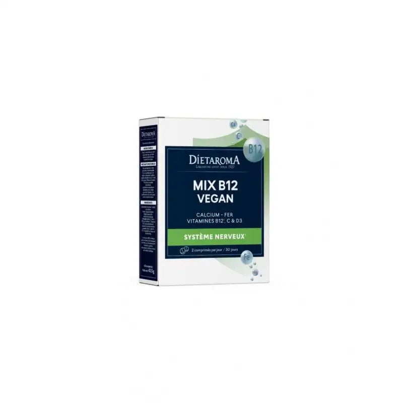 DIETAROMA MIX B12 VEGAN 60 COMPRIMES