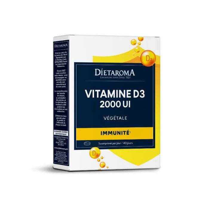 DIETAROMA VITAMINE D3 VEGETALE 40CP