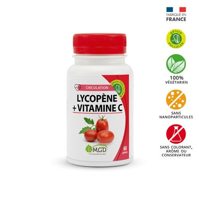 MGD LYCOPENE+VITAMINE C PILLULIER 60 GÉLULES