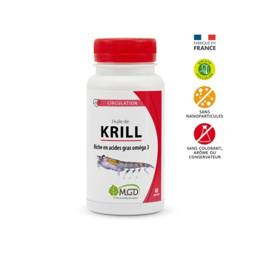 MGD HUILE DE KRILL PILLULIER