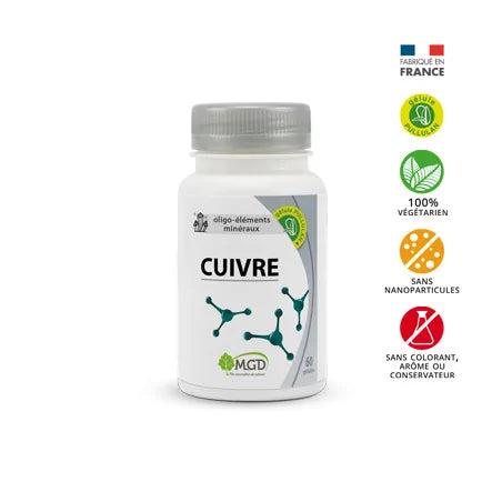 MGD CUIVRE PILLULIER 60 GéLULES