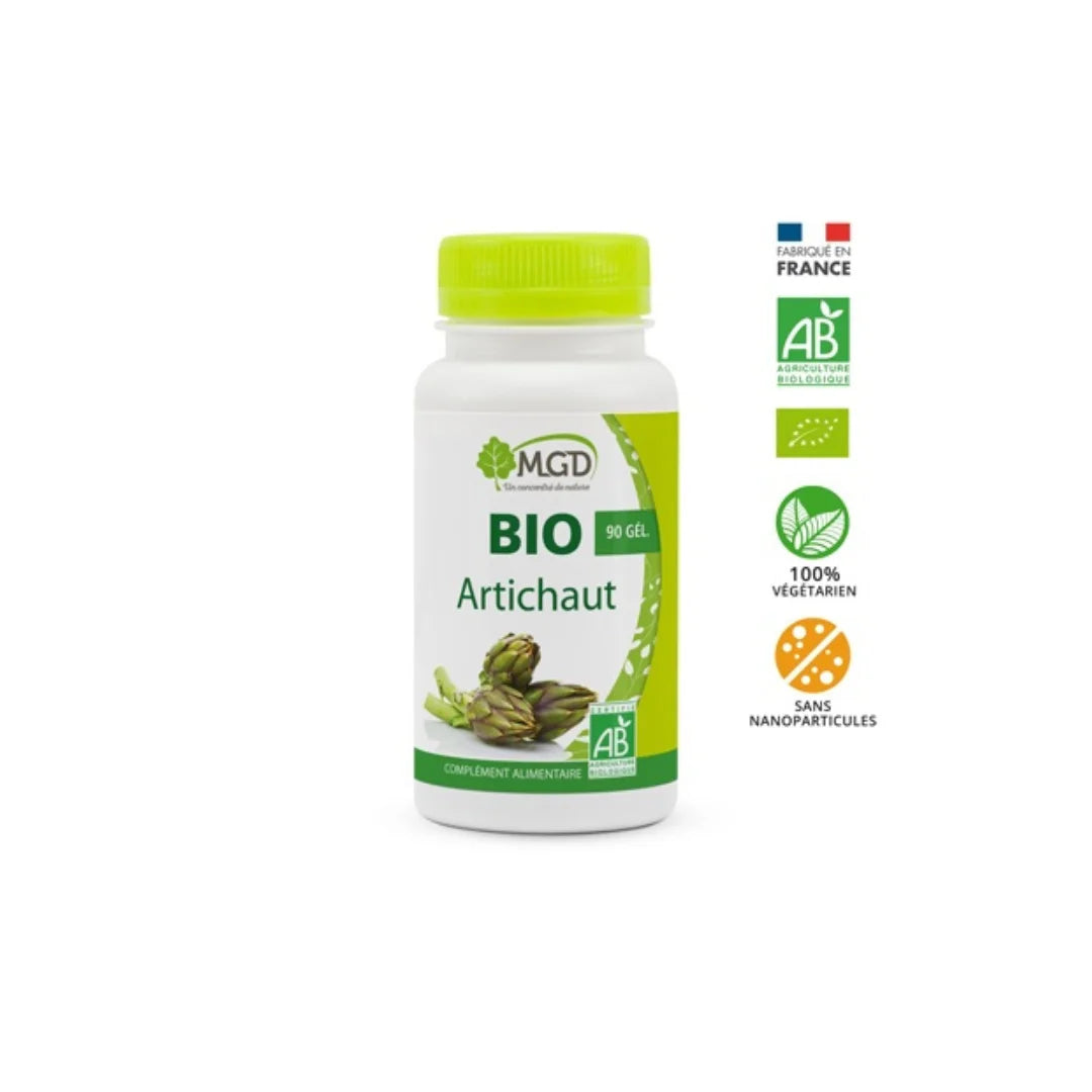 Mgd Nature Artichaut Bio – 90 Gélules