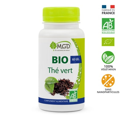 MGD THÉ VERT BIO PILLULIER 60 GÉLULES