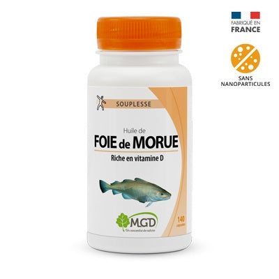 MGD HUILE DE FOIE DE MORUE  PILLULIER 140 CAPSULES