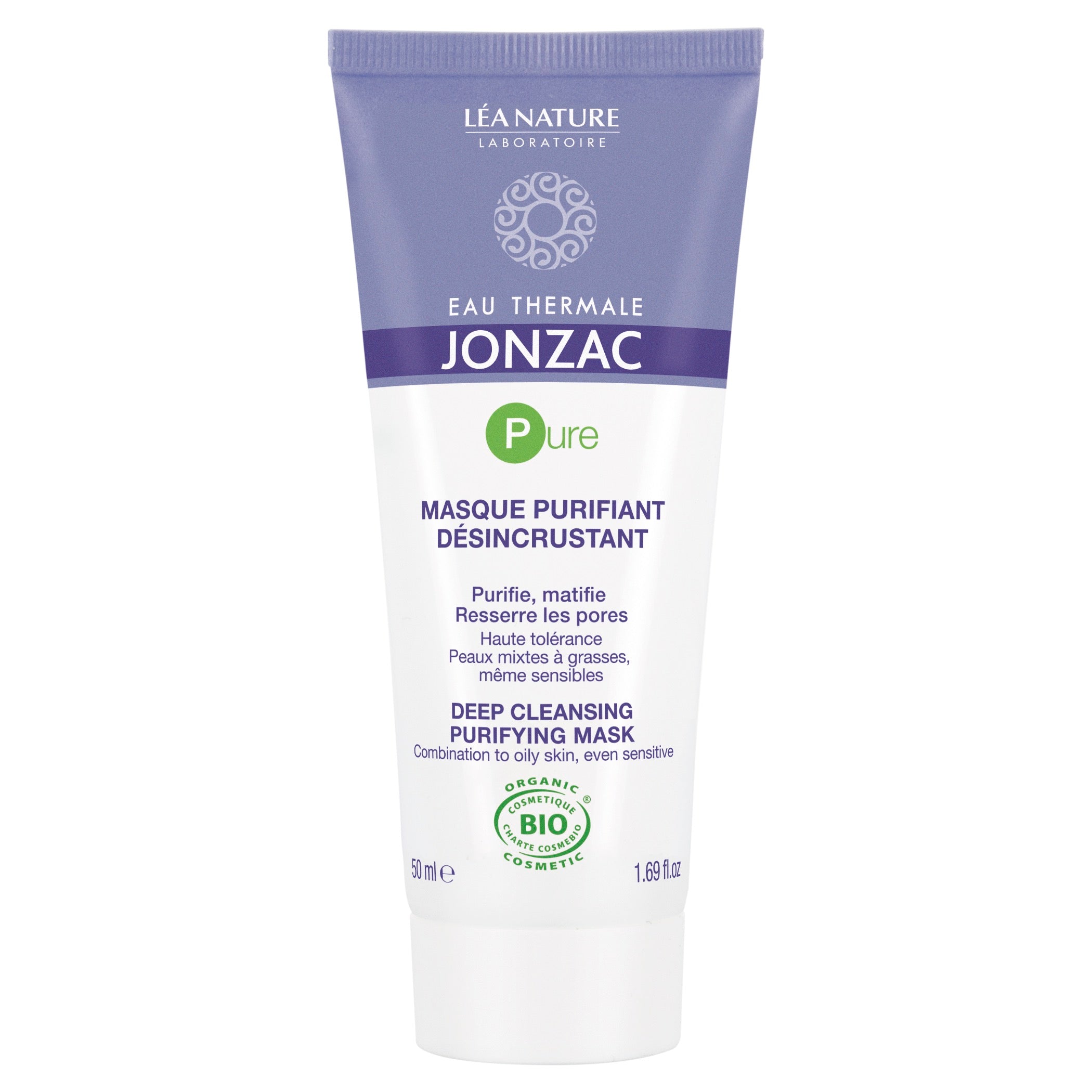 EAU THERMALE JONZAC PURE MASQUE PURIFIANT DÉSINCRUSTANT 50 ml