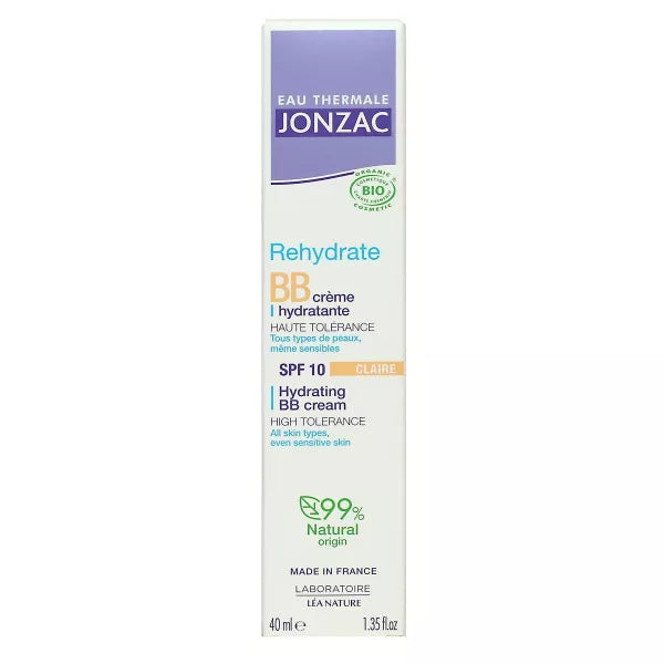 JONZAC BB CREME HYDRATANTE SPF10  TEINTE CLAIRE 40ML