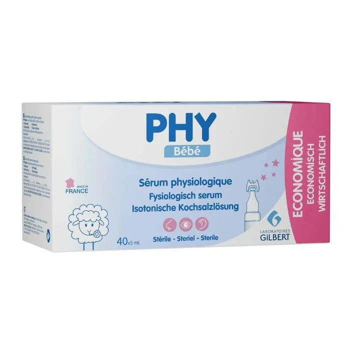 GILBERT SERUM PHY PHYSIOLOGIQUE 40*5ML