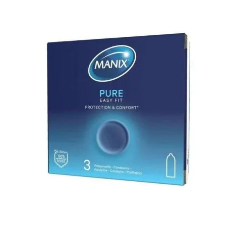 MANIX PURE BOITE DE 3 (plastique )