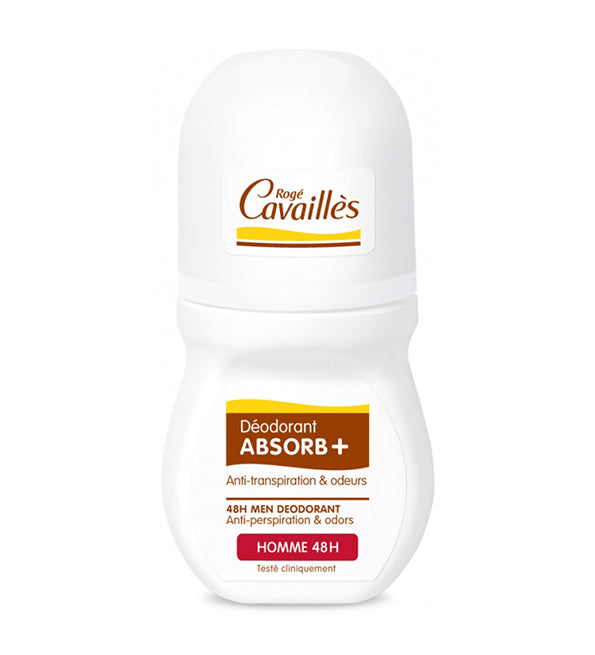 ROGÉ CAVAILLÈS DÉODORANT ABSORB+ HOMME 48H 50 ML