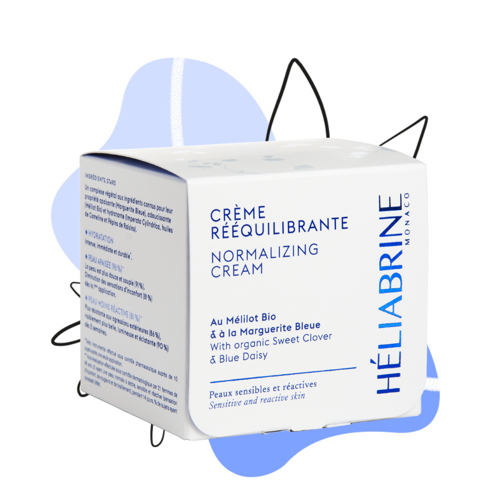 Crème Rééquilibrante – Peau Apaisée & Équilibrée