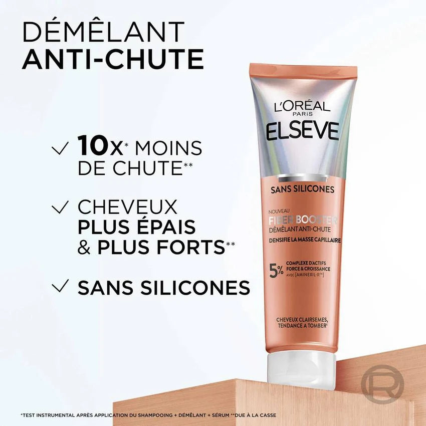 L'Oréal Paris Elseve Fiber Booster Démêlant Sans Silicones Anti-Chute 150ML