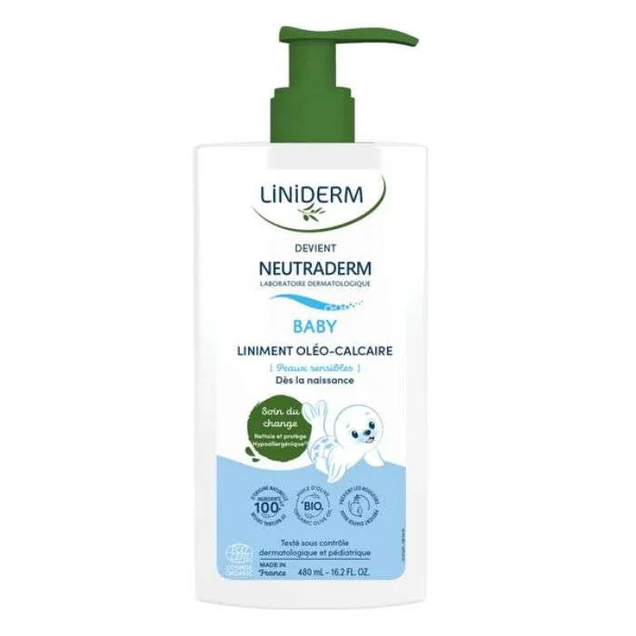 GILBERT LINIDERM OLEO-CALCAIRE STABILISE POMPE 480ML