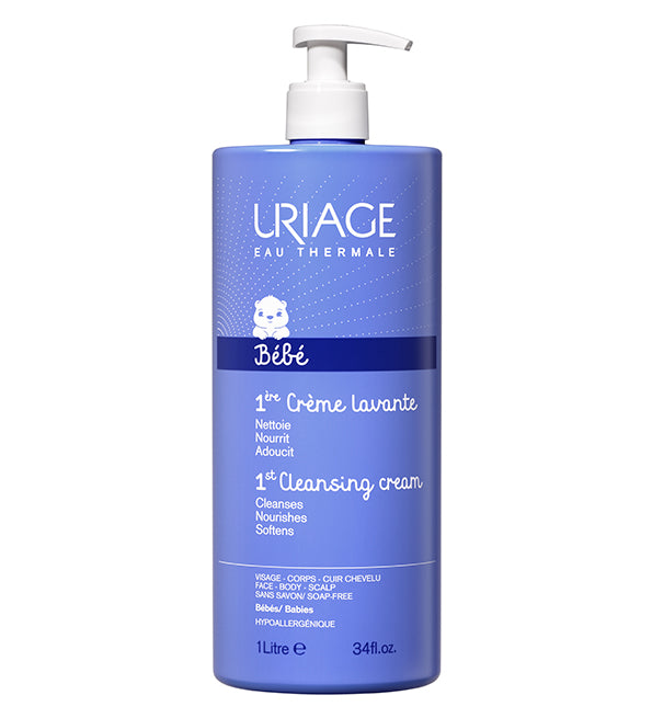 Uriage Bébé - 1ère Crème lavante - 1 L