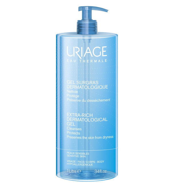 Uriage Gel Surgras liquide dermatologique - 1 L
