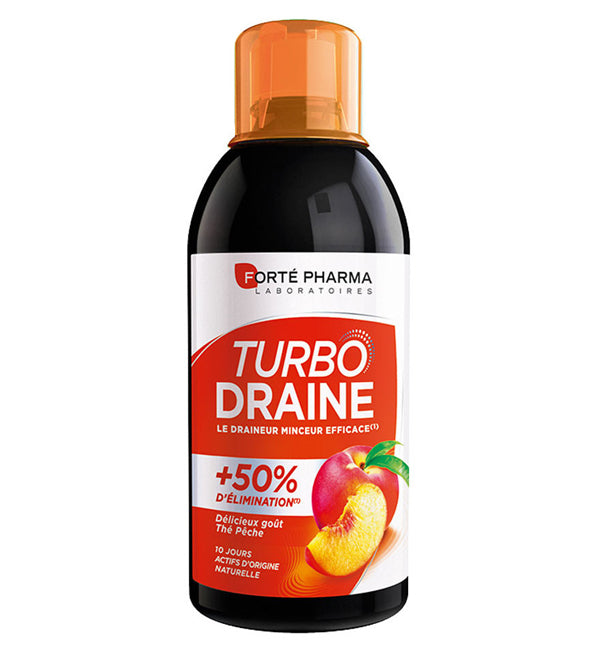 Forté Pharma Minceur Turbodraineur Pêche - 500 ml
