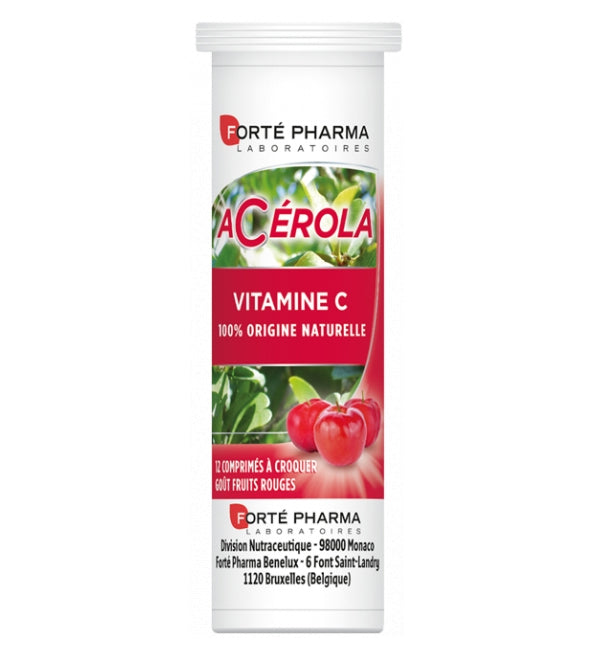 Forté Pharma Acérola Vitamine C - 12 Comprimés