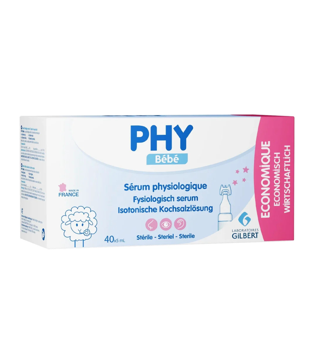 PHARMA DOUCE SERUM PHYSIOLOGIQUE 40*5ML