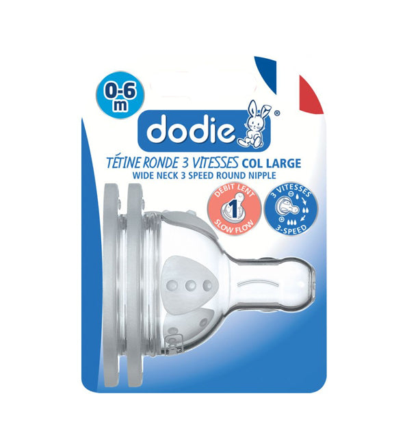DODIE TETINE INITIATION+ ANTI COLIQUE D1 0-6M X2