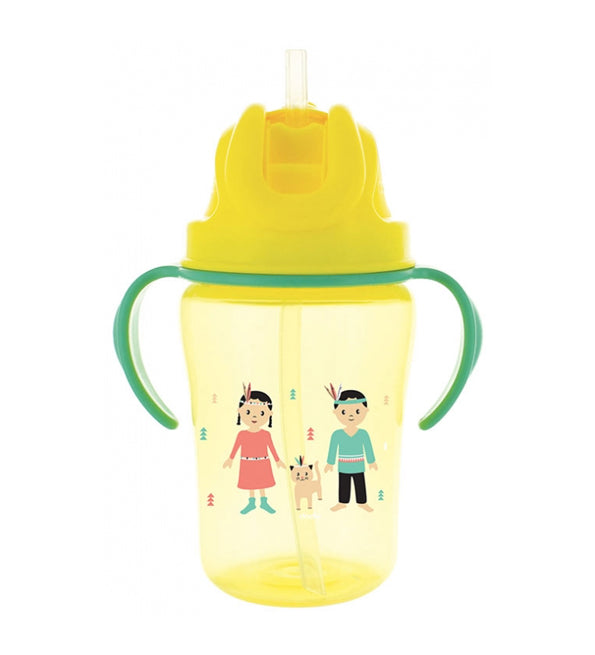 DODIE TASSE PAILLE +18 MOIS 350ML JAUNE