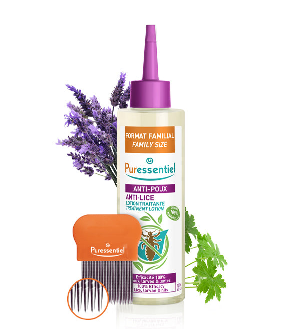 PURESSENTIEL ANTI-POUX LOTION TRAITANTE 200 ML + PEIGNE