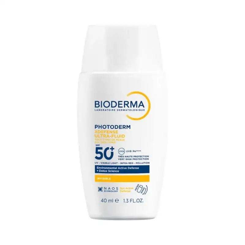 BIODERMA PHOTODERM XDEFENSE ULTRA FLUID SPF50+ INVISIBLE 40ML