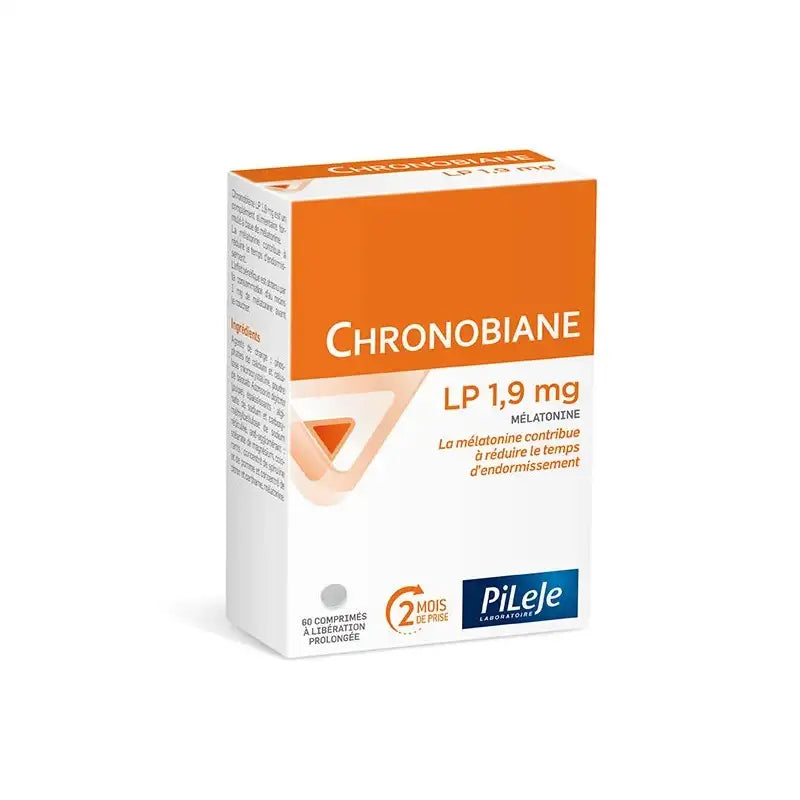 PILEJE CHRONOBIANE MELATONINE LP 1,9MG B60 COMP