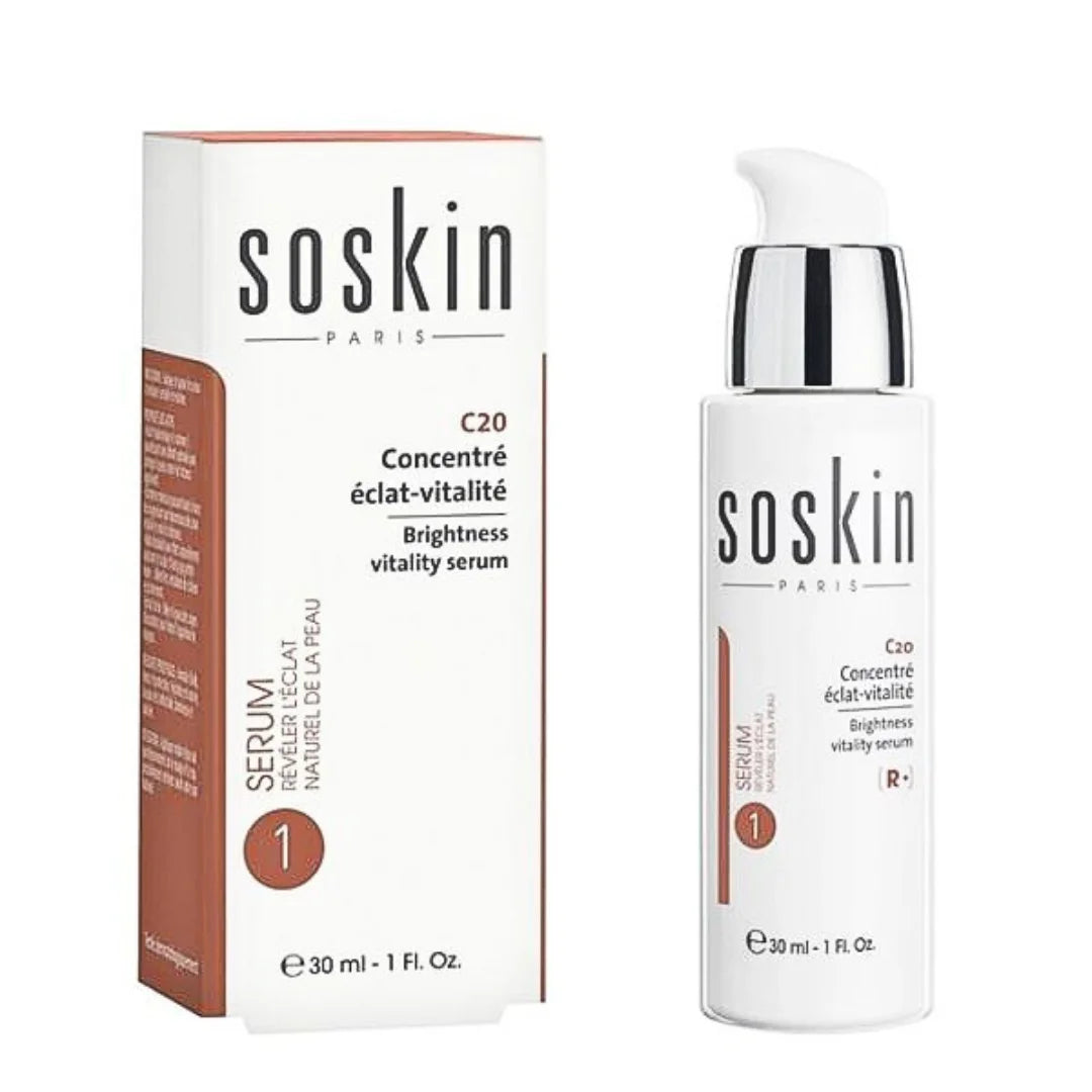 SOSKIN SERUM  C20 CONCENTRE ECLAT VITALITE