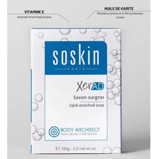 SOSKIN SAVON SURGRAS XERAD 100G
