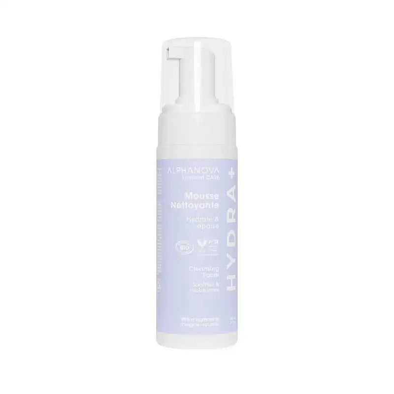 ALPHANOVA MOUSSE NETTOYANTE APAISANTE HYDRA+ 150ML