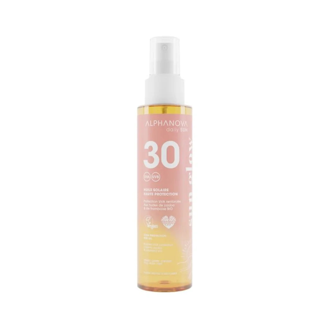 ALPHANOVA HUILE SOLAIRE SPF30+125ML