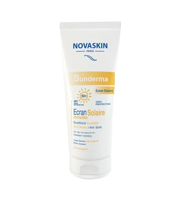 NOVASKIN SUNDERMA ECRAN SOLAIRE INVISIBLE SPF 50+