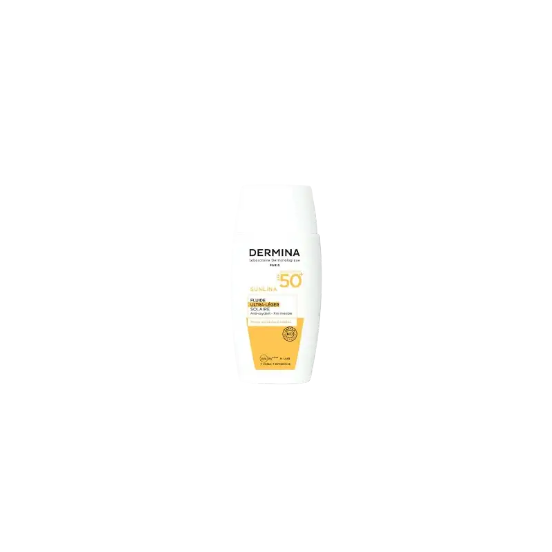 DERMINA SUNLINA FLIUDE ULTRA LEGERE 50+50ML